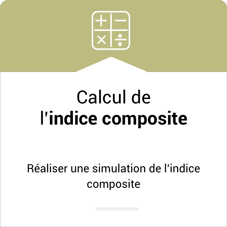 Calcul de l'indice composite